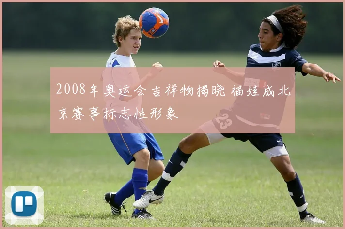 2008年奥运会吉祥物揭晓 福娃成北京赛事标志性形象